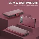 For iPhone Air CaseMe 023 Butterfly Buckle Litchi Texture RFID Anti-theft Leather Phone Case(Red) - 3