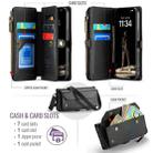 For iPhone 17 CaseMe C36 Card Slots Zipper Wallet RFID Anti-theft Leather Phone Case(Black) - 2