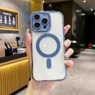 For iPhone 13 Pro Max Imitation Original Magsafe TPU Phone Case(Blue) - 1