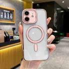 For iPhone 11 Imitation Original Magsafe TPU Phone Case(Pink) - 1