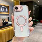 For iPhone 16e Imitation Original Magsafe TPU Phone Case(Pink) - 1