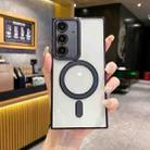 For Samsung Galaxy S25+ 5G Imitation Original Magsafe TPU Phone Case(Black) - 1