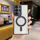 For Samsung Galaxy S25 Ultra 5G Imitation Original Magsafe TPU Phone Case(Black) - 1