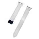 For Samsung Gear Sport Slim Magnetic Buckle 20mm Microfiber Leather Watch Band(Apricot) - 2