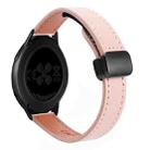 For Samsung Gear S2 Classic Slim Magnetic Buckle 20mm Microfiber Leather Watch Band(Sakura Pink) - 1