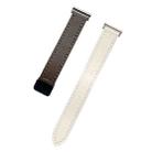 For Garmin Active 5 Slim Magnetic Buckle 20mm Microfiber Leather Watch Band(Apricot+Caramel Macchiato) - 2