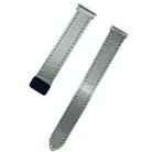 For Garmin Vivomove Style Slim Magnetic Buckle 20mm Microfiber Leather Watch Band(Avocado Green) - 2