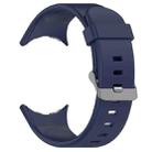 For Google Pixel Watch 3 45mm Solid Color Sports Silicone Watch Band(Midnight Blue) - 2