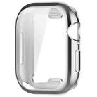 For Apple Watch Series 10 42mm All-inclusive Plating TPU Watch Case(Silver) - 2