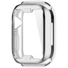 For Apple Watch Series 10 42mm All-inclusive Plating TPU Watch Case(Silver) - 3