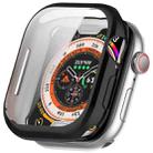 For Apple Watch Series 10 42mm All-inclusive Plating TPU Watch Case(Black) - 1