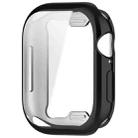 For Apple Watch Series 10 42mm All-inclusive Plating TPU Watch Case(Black) - 2