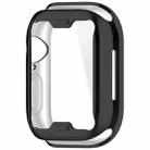 For Apple Watch Series 10 42mm All-inclusive Plating TPU Watch Case(Black) - 3