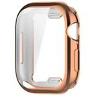 For Apple Watch Series 10 42mm All-inclusive Plating TPU Watch Case(Rose Gold) - 2