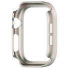 For Apple Watch Series 10 46mm Dual-Row Diamond Plating PC Hollow Watch Case(Starlight) - 3