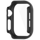 For Apple Watch Series 10 42mm Tempered Glass Film Integrated PC Watch Case(Black) - 3