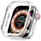 For Apple Watch Series 10 42mm Half Pack PC Hollow Watch Case(Transparent) - 1