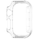 For Apple Watch Series 10 42mm Half Pack PC Hollow Watch Case(Transparent) - 3