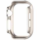 For Apple Watch Series 10 42mm Half Pack PC Hollow Watch Case(Starlight) - 3