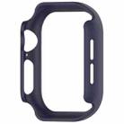 For Apple Watch Series 10 42mm Half Pack PC Hollow Watch Case(Midnight Blue) - 3