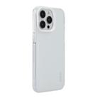 For iPhone 16 Pro Max ENKAY Hat-Prince Translucent Matte TPU Soft Phone Case(White) - 1