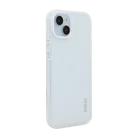 For iPhone 15 Plus ENKAY Hat-Prince Translucent Matte TPU Soft Phone Case(White) - 1