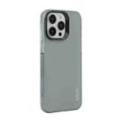 For iPhone 14 Pro ENKAY Hat-Prince Translucent Matte TPU Soft Phone Case(Grey) - 1