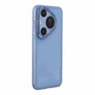 For Huawei Pura 70 Pro / 70 Pro+ ENKAY Hat-Prince Translucent Matte TPU Phone Case with Lens Film(Blue) - 1