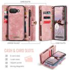 For Google Pixel 9a CaseMe 008 Detachable Multifunctional Leather Phone Case(Pink) - 2