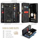 For Google Pixel 9a CaseMe 008 Detachable Multifunctional Leather Phone Case(Black) - 2