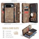 For Google Pixel 10 Pro XL CaseMe 008 Detachable Multifunctional Leather Phone Case(Brown) - 2
