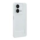 For Redmi Note 13 5G ENKAY Hat-Prince Translucent Matte TPU Phone Case with Lens Film(White) - 1