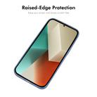 For Redmi Note 13 5G ENKAY Hat-Prince Translucent Matte TPU Phone Case with Lens Film(White) - 2