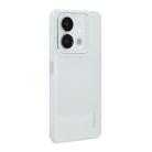 For Redmi Note 13R Pro ENKAY Hat-Prince Translucent Matte TPU Phone Case with Lens Film(White) - 1