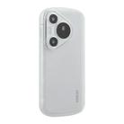 For Huawei Pura 70 ENKAY Hat-Prince Translucent Matte TPU Shockproof Phone Case(White) - 1