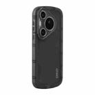 For Huawei Pura 70 ENKAY Hat-Prince Translucent Matte TPU Shockproof Phone Case(Black) - 1