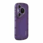 For Huawei Pura 70 ENKAY Hat-Prince Translucent Matte TPU Shockproof Phone Case(Purple) - 1