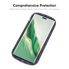 For Honor Magic6 ENKAY Hat-Prince Translucent Matte TPU Shockproof Phone Case(Purple) - 2