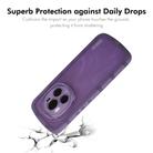 For Honor Magic6 ENKAY Hat-Prince Translucent Matte TPU Shockproof Phone Case(Purple) - 3