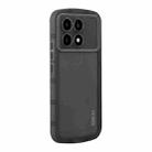 For Redmi K70 Ultra ENKAY Hat-Prince Translucent Matte TPU Shockproof Phone Case(Black) - 1