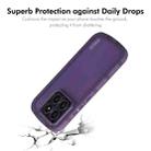 For Redmi Note 13R Pro ENKAY Hat-Prince Translucent Matte TPU Shockproof Phone Case(Purple) - 3