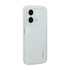 For Redmi Note 13 5G ENKAY Hat-Prince Translucent Matte TPU Shockproof Phone Case(White) - 1