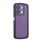 For Redmi Note 13 Pro 5G / Xiaomi Poco X6 5G ENKAY Hat-Prince Translucent Matte TPU Shockproof Phone Case(Purple) - 1