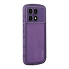 For Redmi K70 / K70 Pro ENKAY Hat-Prince Translucent Matte TPU Shockproof Phone Case(Purple) - 1