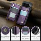 For Google Pixel 9 Pro XL CaseMe C22 Card Slots Holder RFID Anti-theft Phone Case(Purple) - 2