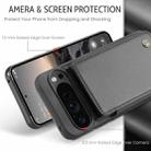 For Google Pixel 9 Pro XL CaseMe C22 Card Slots Holder RFID Anti-theft Phone Case(Black) - 3