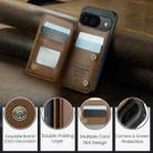 For Google Pixel 9 / 9 Pro CaseMe C22 Card Slots Holder RFID Anti-theft Phone Case(Brown) - 2