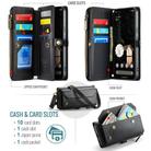 For Google Pixel 9a CaseMe C36 Card Slots Zipper Wallet RFID Anti-theft Leather Phone Case(Black) - 2