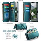 For Google Pixel 9a CaseMe C36 Card Slots Zipper Wallet RFID Anti-theft Leather Phone Case(Green) - 2