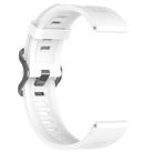 For Xiaomi Watch S4 Sport Groove Style Silicone Watch Band(White) - 3